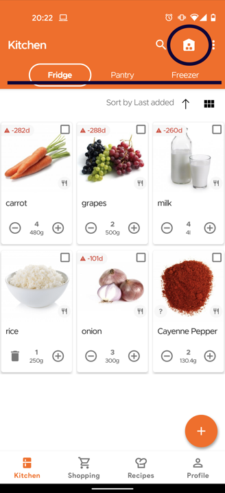 Recipe App FAQ's