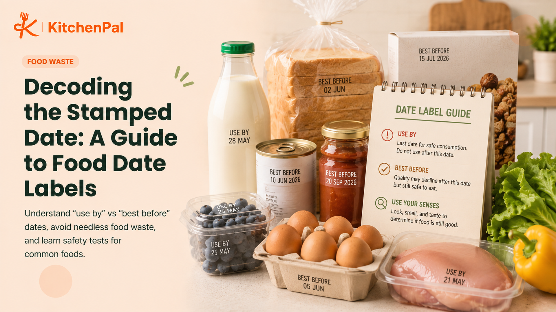 Decoding food date labels