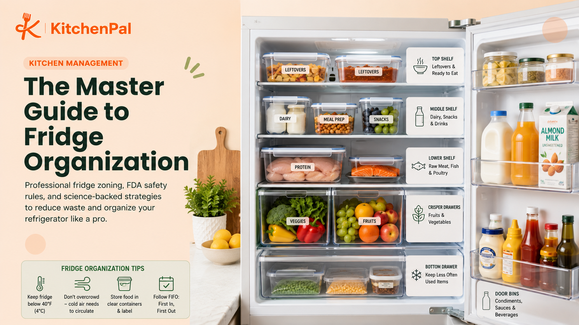 Master Guide to Fridge Organization
